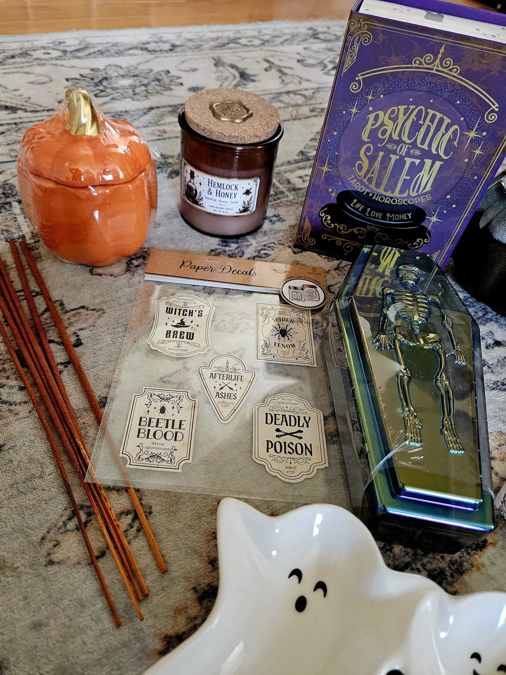 Haunted Halloween Mystery Box Spooky Goth Surprise Gift Box
